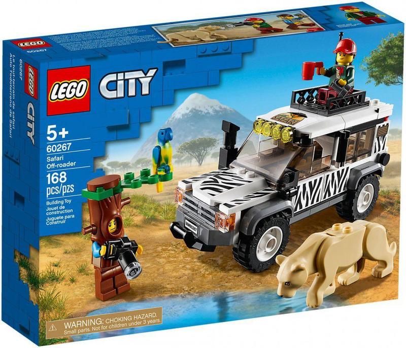 LEGO CITY Safari Off-Roader 60267 - Brinquedos de Montar e